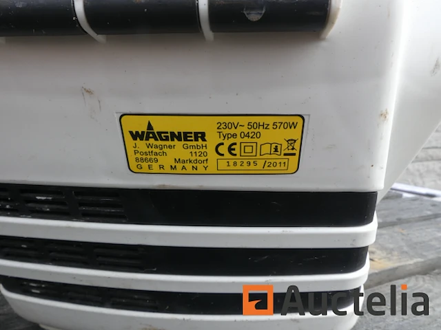 Verf pistool + uncarpeter wagner w867e - afbeelding 7 van  9