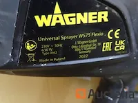 Verf wagner universele sprayer w 575 flexio pistool - afbeelding 4 van  5