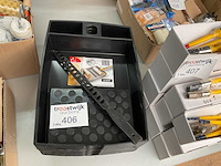 Verfbak; roerstok (12x) - afbeelding 1 van  4