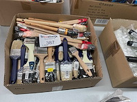 Verfborstels (119x) - afbeelding 1 van  9