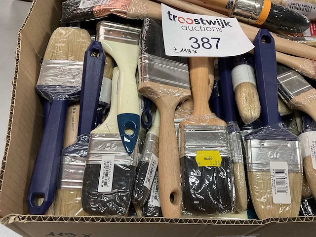 Verfborstels (119x) - afbeelding 2 van  9