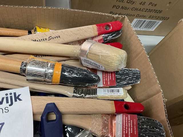 Verfborstels (119x) - afbeelding 5 van  9