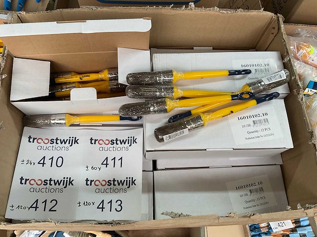 Verfborstels (24x) - afbeelding 1 van  4