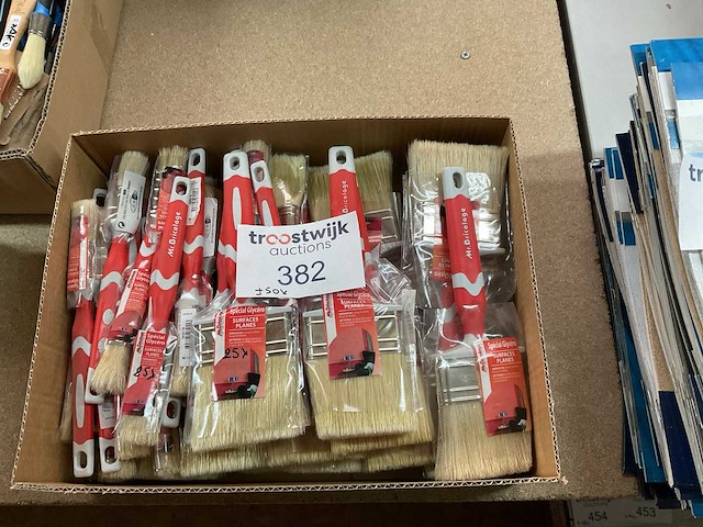 Verfborstels (50x) - afbeelding 1 van  9