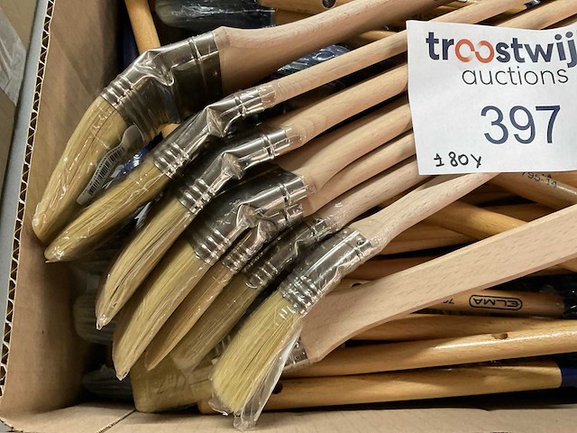 Verfborstels (80x) - afbeelding 2 van  6