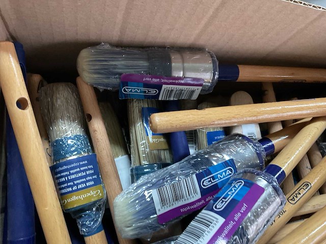 Verfborstels (80x) - afbeelding 5 van  6