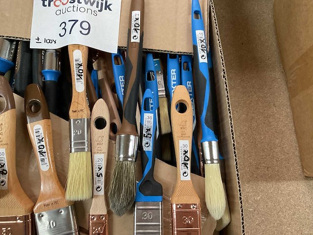 Verfborstels en kwasten (100x) - afbeelding 5 van  8