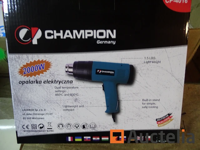 Verfbrander kampioen cp-4016 - afbeelding 1 van  3