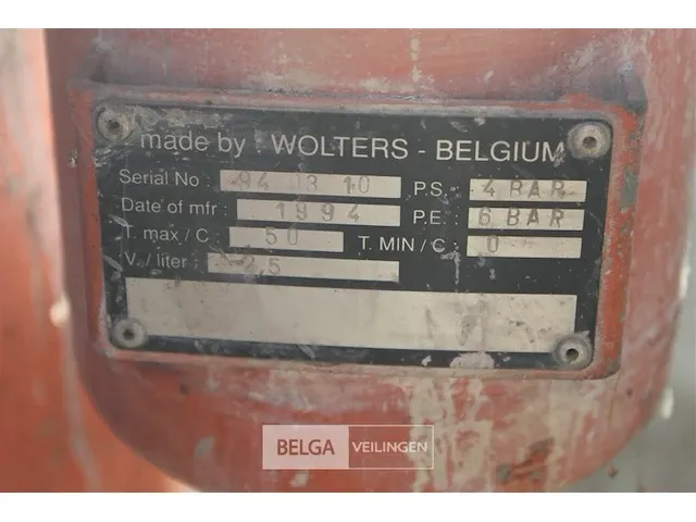 Verfmachine op aanhangwagen - afbeelding 8 van  8