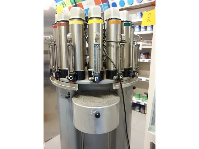 Verfmengmachine - afbeelding 2 van  2
