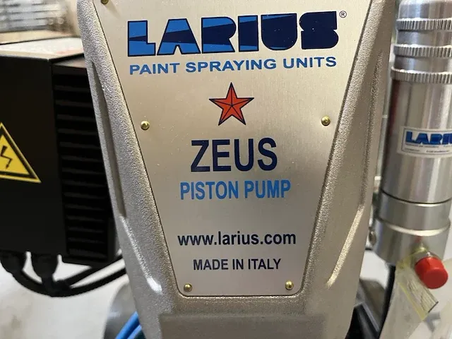 Verfspuitinstallatie zeus on trolley nieuw - afbeelding 7 van  14