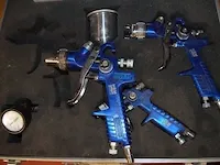 Verfspuitpistolen op perslucht hbm in koffer - afbeelding 5 van  6