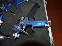 Verfspuitpistolen op perslucht hbm in koffer - afbeelding 6 van  6