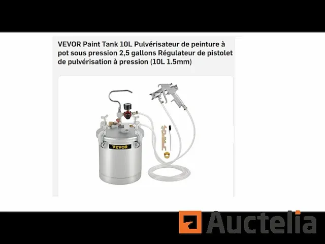 Verfspuitpistool 10 l vevor 10 l - afbeelding 1 van  1