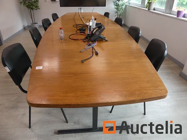 Vergadering tafel en stoelen - afbeelding 3 van  5