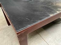 Vergadertafel 220x100 + 3x stoel - afbeelding 2 van  8