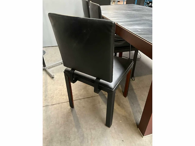 Vergadertafel 220x100 + 3x stoel - afbeelding 5 van  8