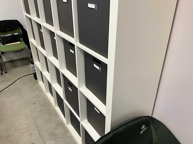 Vergadertafel + diverse stoelen (11x) - afbeelding 5 van  14