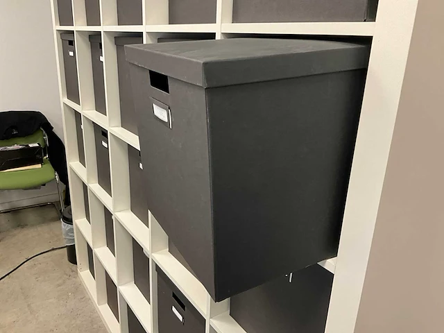 Vergadertafel + diverse stoelen (11x) - afbeelding 6 van  14