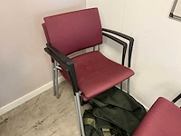 Vergadertafel + diverse stoelen (11x) - afbeelding 13 van  14