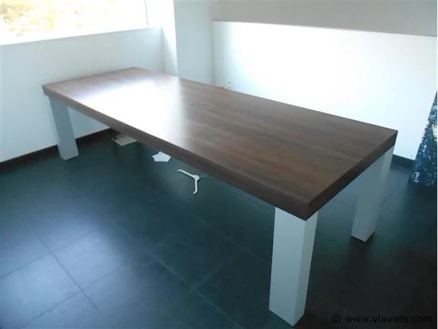 Vergadertafel formica 280x100 - afbeelding 1 van  1