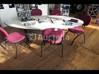 Vergadertafel + stoelen - afbeelding 2 van  7