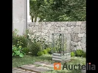 Verhoogde plantenbak, set van 3 kassen met deksel - afbeelding 5 van  6