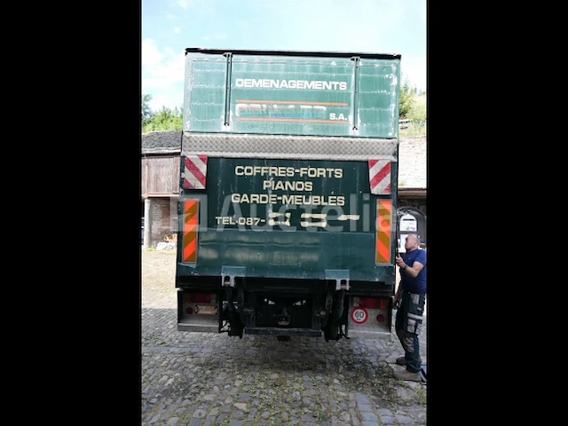 Verhuiswagen met achterlap volvo fl6-140 (1986-451.079 km-vin:yb1e6axgb405329) - afbeelding 12 van  37
