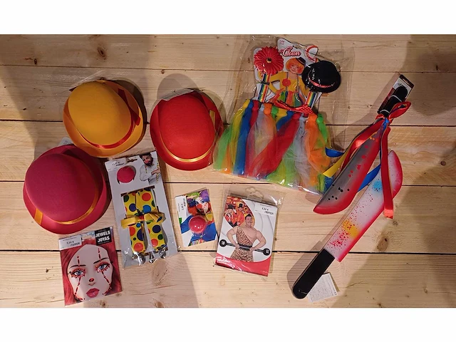 Verkleed accessoires - circus & clowns - afbeelding 1 van  5