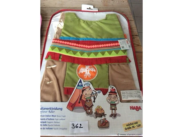 Verkleedkledij maat 96-128 - afbeelding 1 van  2