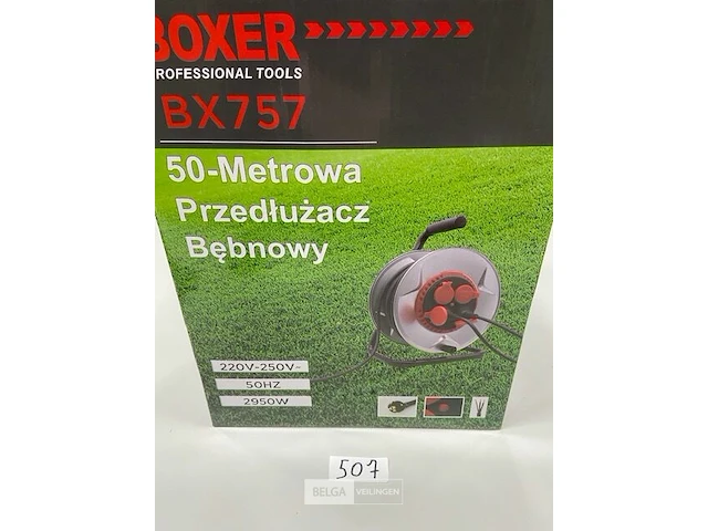 Verlengkabel 50 meter 2950w voor buiten gebruik - afbeelding 1 van  3