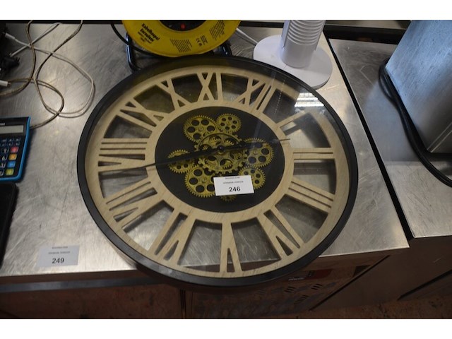 Verlengkabel op haspel, torenventilator watshome, ronde wandklok - afbeelding 3 van  5