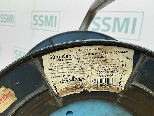 Verlengkabelhaspels elektrisch (3x) - afbeelding 8 van  12