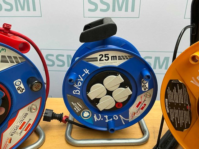 Verlengkabelhaspels elektrisch (3x) - afbeelding 8 van  14