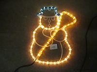 Verlichte kerstman - afbeelding 2 van  2
