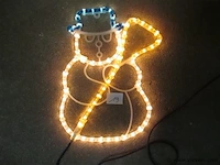 Verlichte kerstman - afbeelding 2 van  2