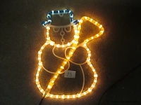 Verlichte kerstman - afbeelding 2 van  2