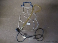 Verlichte kerstman - afbeelding 2 van  2