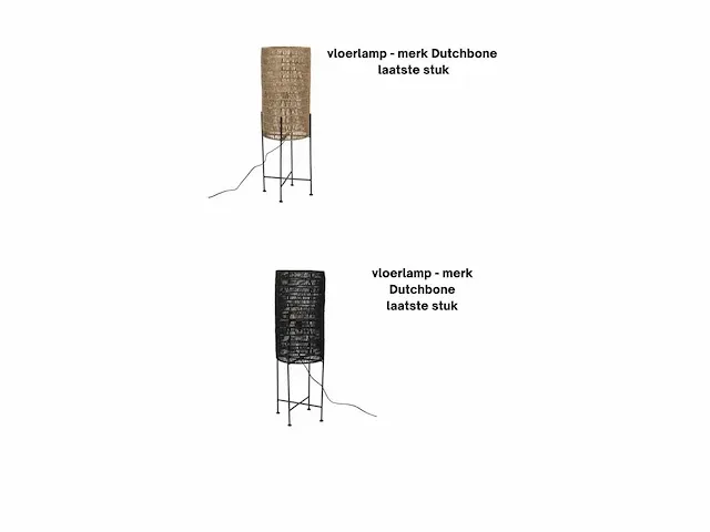 Verlichting, vloerlamp, hanglampen, stalampen, wandlampen, tafellamp dutchbone, zuiver - afbeelding 2 van  10
