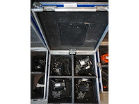 Verlinde - 4 x vhr 3 hand hoist 10m chain / 1 ton + flightcase - afbeelding 1 van  1