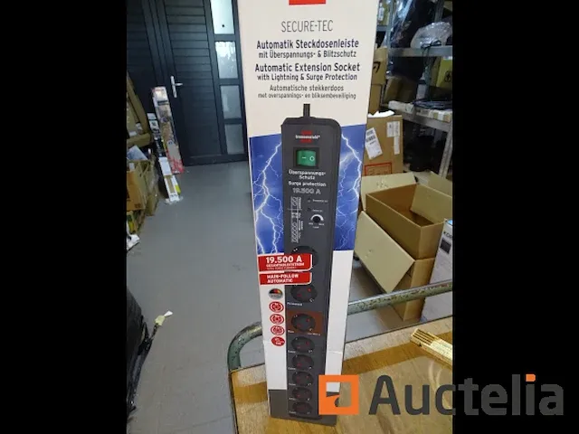 Vermogen strip (8 stopcontacten) brennenstuhl - afbeelding 2 van  6