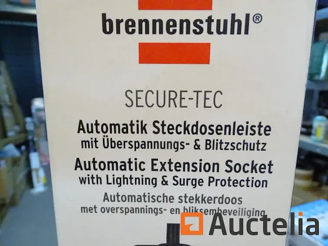 Vermogen strip (8 stopcontacten) brennenstuhl - afbeelding 3 van  6