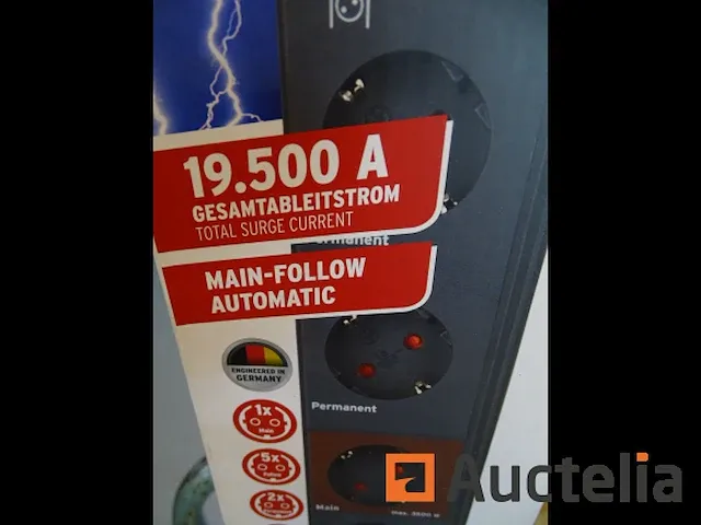 Vermogen strip (8 stopcontacten) brennenstuhl - afbeelding 5 van  6