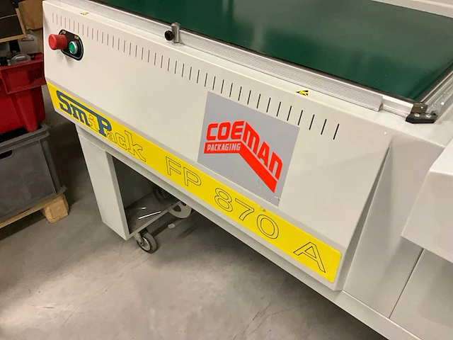 Verpakkingsmachine coeman met roltransport - afbeelding 6 van  8