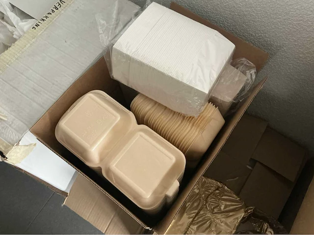Verpakkingsmateriaal frituur overige restaurantinrichting - afbeelding 3 van  8