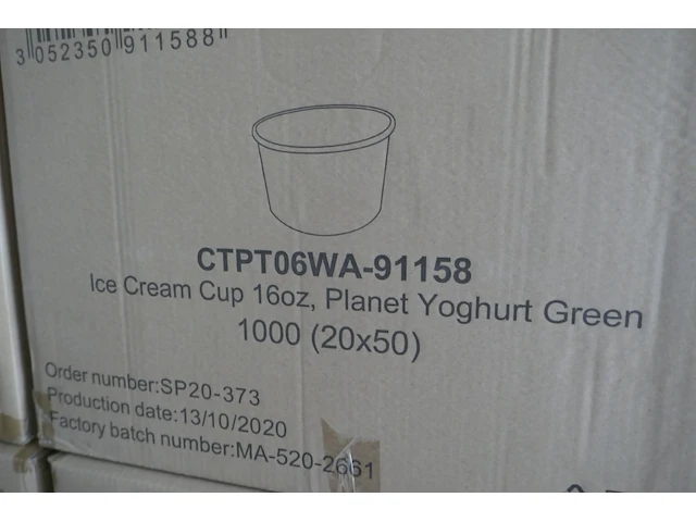Verpakkingsmateriaal ice cream cups - 41 dozen - afbeelding 4 van  5
