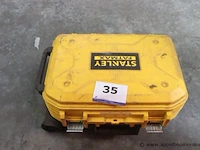 Verr gereedschapskoffer stanley met inhoud - afbeelding 1 van  4
