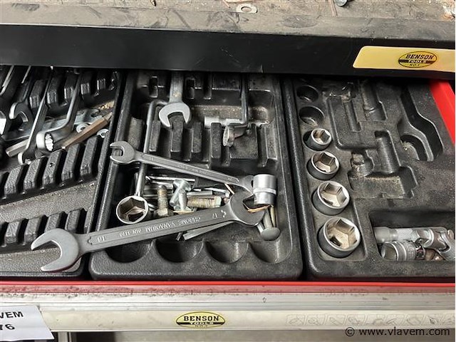 Verr. gereedschapswagen, vv. enig gereedschap - afbeelding 2 van  7