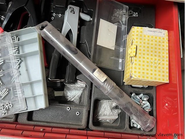 Verr. gereedschapswagen, vv. enig gereedschap - afbeelding 7 van  7