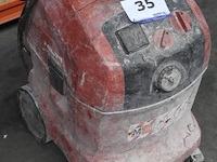 Verr tonstofzuiger hilti vg40-um, werking niet gekend